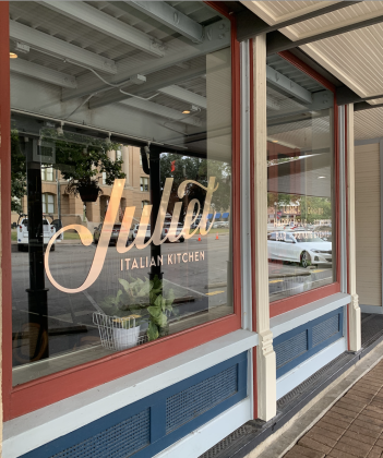 Juliet Italian Kitchen on the Square will reopen as Juliet Social, an event space with a downstairs cafe-style lunch menu. (Photo by Kaitlyn Wilkes)